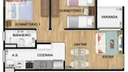 Foto 10 de Apartamento com 2 Quartos à venda, 36m² em Centreville, Cotia