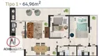 Foto 3 de Apartamento com 2 Quartos à venda, 59m² em Marapé, Santos