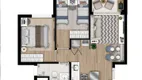 Foto 6 de Apartamento com 2 Quartos à venda, 42m² em Vila das Belezas, São Paulo