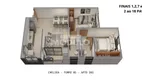 Foto 29 de Apartamento com 2 Quartos à venda, 56m² em Granja Marileusa , Uberlândia