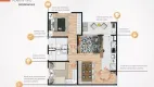 Foto 21 de Apartamento com 2 Quartos à venda, 60m² em Santa Terezinha, Paulínia