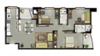 Foto 2 de Apartamento com 3 Quartos à venda, 152m² em Centro, Joinville