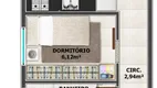 Foto 3 de Apartamento com 2 Quartos à venda, 49m² em Guanabara, Joinville