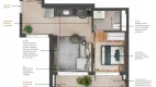 Foto 15 de Apartamento com 1 Quarto à venda, 64m² em Moema, São Paulo