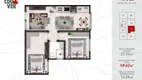 Foto 10 de Apartamento com 1 Quarto à venda, 47m² em Araponguinhas, Timbó