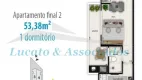 Foto 9 de Apartamento com 1 Quarto à venda, 53m² em Vila Guilhermina, Praia Grande