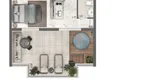Foto 12 de Apartamento com 1 Quarto para venda ou aluguel, 27m² em Brooklin, São Paulo
