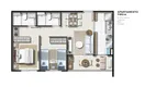 Foto 6 de Apartamento com 3 Quartos à venda, 51m² em Cabula, Salvador