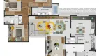Foto 2 de Apartamento com 4 Quartos à venda, 156m² em Castelo, Belo Horizonte