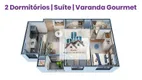 Foto 14 de Apartamento com 2 Quartos para alugar, 48m² em Lindóia, Curitiba