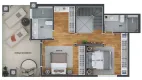 Foto 33 de Apartamento com 2 Quartos à venda, 78m² em Água Verde, Curitiba