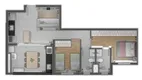 Foto 2 de Apartamento com 2 Quartos à venda, 68m² em Jardim Sul, Uberlândia