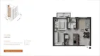 Foto 3 de Apartamento com 1 Quarto à venda, 45m² em Morada da Colina, Uberlândia
