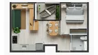 Foto 5 de Apartamento com 2 Quartos à venda, 34m² em Liberdade, São Paulo