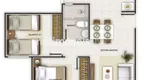 Foto 12 de Apartamento com 2 Quartos à venda, 47m² em Granja Alvorada, Juatuba