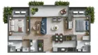 Foto 5 de Apartamento com 2 Quartos à venda, 77m² em Centro, Canela