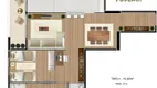 Foto 3 de Apartamento com 2 Quartos para alugar, 74m² em Jardim Anhembi, São José dos Campos