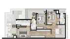 Foto 41 de Apartamento com 3 Quartos à venda, 140m² em Bigorrilho, Curitiba