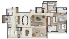 Foto 2 de Apartamento com 3 Quartos à venda, 145m² em Brooklin, São Paulo