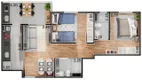Foto 12 de Apartamento com 2 Quartos à venda, 61m² em Parque Residencial Mayard, Itu