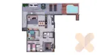 Foto 5 de Apartamento com 3 Quartos à venda, 75m² em Centro, Matinhos