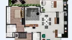 Foto 13 de Apartamento com 2 Quartos à venda, 74m² em Jardim America, Paulínia