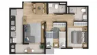 Foto 11 de Apartamento com 2 Quartos à venda, 53m² em Granja Viana, Cotia