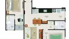 Foto 2 de Apartamento com 2 Quartos à venda, 62m² em Mata da Praia, Vitória