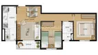 Foto 33 de Apartamento com 2 Quartos para venda ou aluguel, 53m² em Swift, Campinas