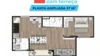 Foto 20 de Apartamento com 2 Quartos à venda, 37m² em Interlagos, São Paulo