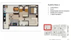 Foto 11 de Apartamento com 2 Quartos à venda, 55m² em Cruzeiro, Caxias do Sul