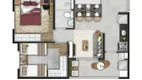 Foto 20 de Apartamento com 2 Quartos à venda, 46m² em Parque Rizzo, Cotia