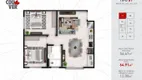 Foto 3 de Apartamento com 2 Quartos à venda, 41m² em Araponguinhas, Timbó