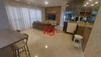 Foto 2 de Apartamento com 3 Quartos à venda, 88m² em Campo Grande, Santos
