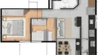 Foto 4 de Apartamento com 2 Quartos à venda, 38m² em Vila Príncipe de Gales, Santo André