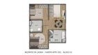 Foto 3 de Apartamento com 2 Quartos à venda, 41m² em Piedade, Jaboatão dos Guararapes