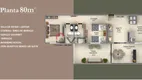 Foto 5 de Apartamento com 2 Quartos à venda, 49m² em Loteamento Bem Viver, Uberlândia