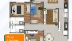 Foto 16 de Apartamento com 3 Quartos para alugar, 79m² em Centro, Arujá