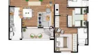 Foto 29 de Apartamento com 2 Quartos à venda, 81m² em Esplanada Independência, Taubaté