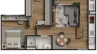 Foto 5 de Apartamento com 2 Quartos à venda, 48m² em Aldeia, Barueri
