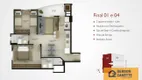 Foto 2 de Apartamento com 2 Quartos à venda, 63m² em Sao Cristovao, Criciúma