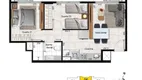 Foto 2 de Apartamento com 2 Quartos à venda, 50m² em Samambaia Norte, Samambaia