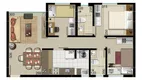 Foto 12 de Apartamento com 3 Quartos à venda, 60m² em Boa Vista, Curitiba