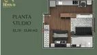 Foto 4 de Apartamento com 1 Quarto à venda, 34m² em Atibaia Jardim, Atibaia