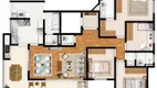 Foto 2 de Apartamento com 4 Quartos à venda, 127m² em Ipiranga, São Paulo