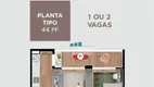Foto 9 de Apartamento com 1 Quarto à venda, 46m² em Alto, Piracicaba