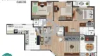 Foto 2 de Apartamento com 3 Quartos à venda, 125m² em Esplanada, Embu das Artes