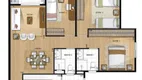 Foto 14 de Apartamento com 3 Quartos à venda, 80m² em Jardim Tupanci, Barueri