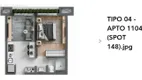 Foto 9 de Apartamento com 1 Quarto à venda, 34m² em Centro, Blumenau