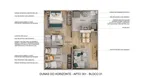 Foto 4 de Apartamento com 2 Quartos à venda, 39m² em Maioba, Paço do Lumiar